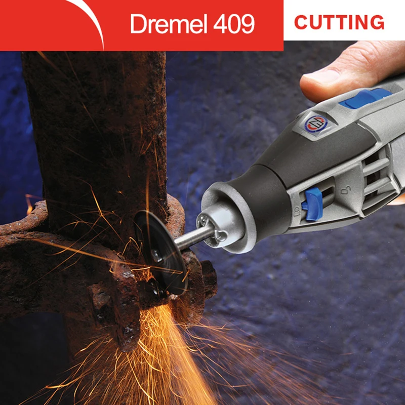 Imagem -04 - Dremel 409 Cut Off Wheel ez Lock Disco Fino Cut Anexo Router 15 16 Diâmetro Acessório Ferramenta Rotativa de Corte 36 Pcs