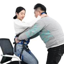 Elderly Transfer Shift Belt Disabled Wheelchair Bed Auxiliary Moving Bands Bedridden Walking Gait Standing Exercise Assist Belts
