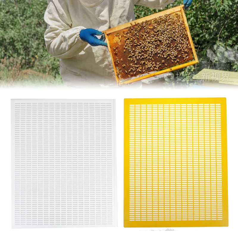 1pc Universal Bee Queen Excluder Trapping Net Grid Beekeeping pp  Equipment Gardening Beekeeper Queen Excluders 51x41cm