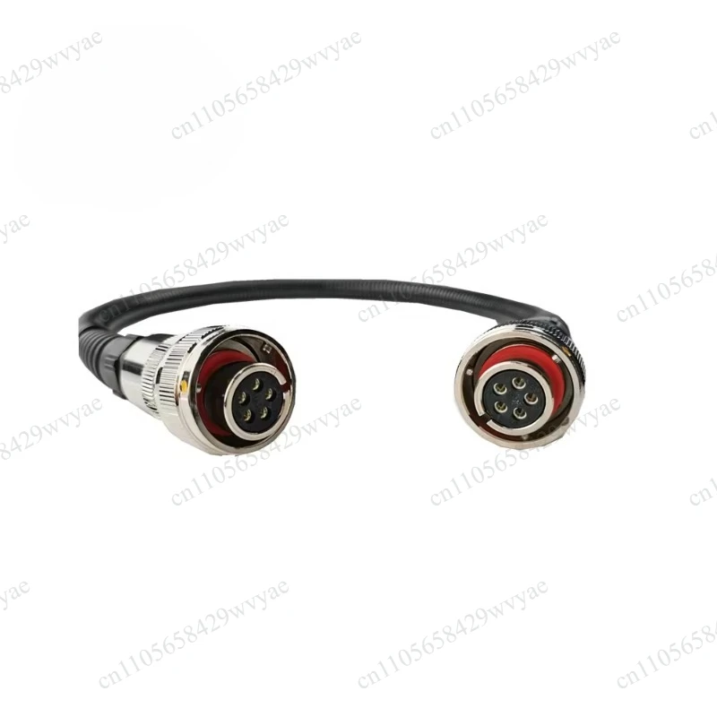 Asphalt Paver Side Control Panel Cable, 0.55m 5 Pin to 5 Pin, Part Number 80879828