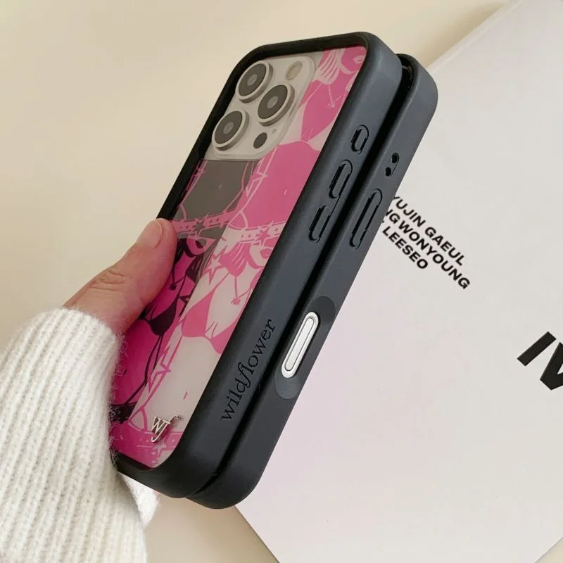 Wildflower ثلاثية الأبعاد بيكيني فتاة عيد الميلاد الغزلان ملابس السباحة جراب هاتف آيفون 17 16 15 14 13 12 برو ماكس زائد 16pro 15pro WF الغطاء الخلفي #5