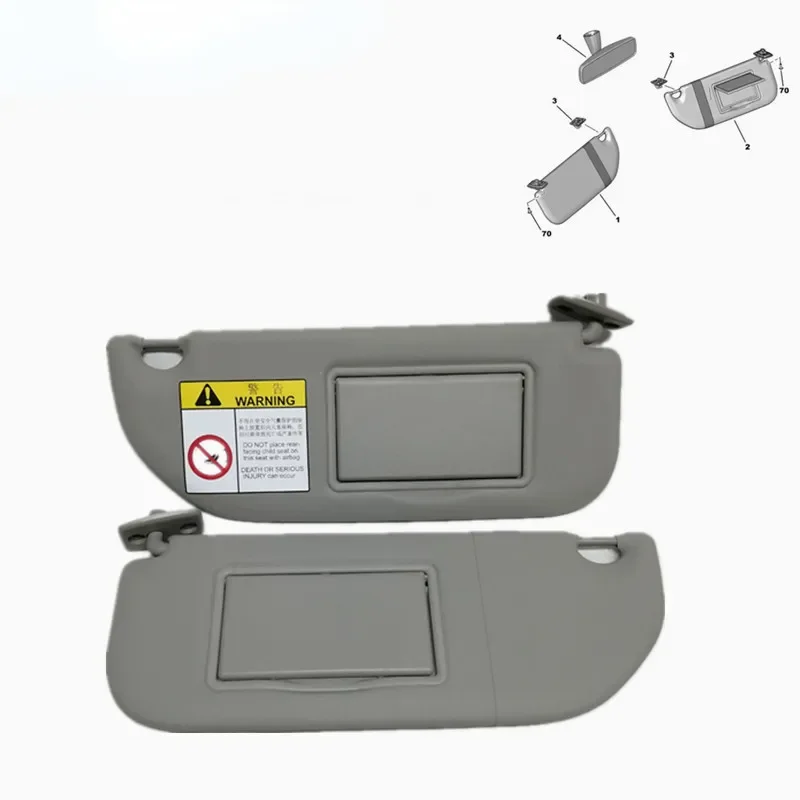 

Sun visor 98038433DS 98038432DS For Peugeot 301 For Citroen C3