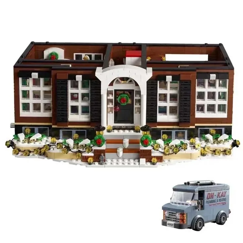 3955 PCS Alleen Thuis Huis Model Bouwstenen Bricks Educatief Speelgoed Voor Jongen Kinderen Verjaardagscadeautjes Compatibel 21330