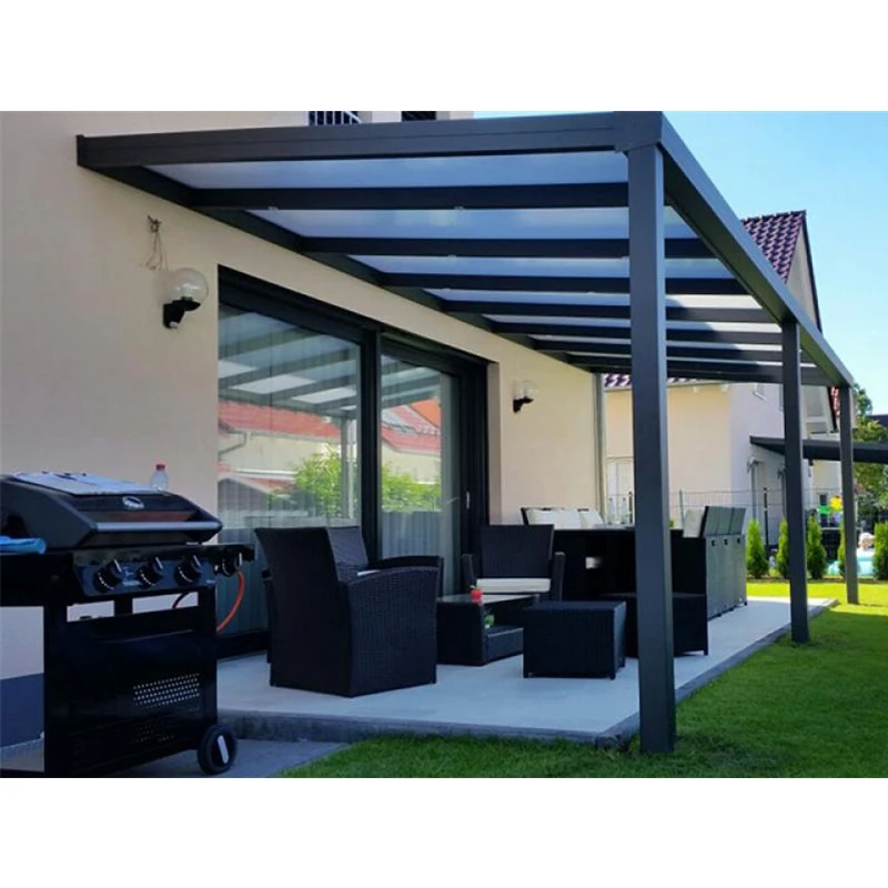 

Садовые принадлежности Алюминиевый навес Терраса Поликарбонатная панель Крыша террасы