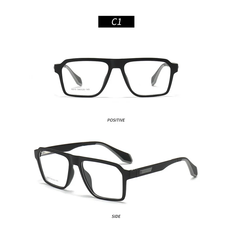 

KS6810 Fashion Square Glasses Korean Cycling Myopia Prescription6810Men and WomenTROptical glasses