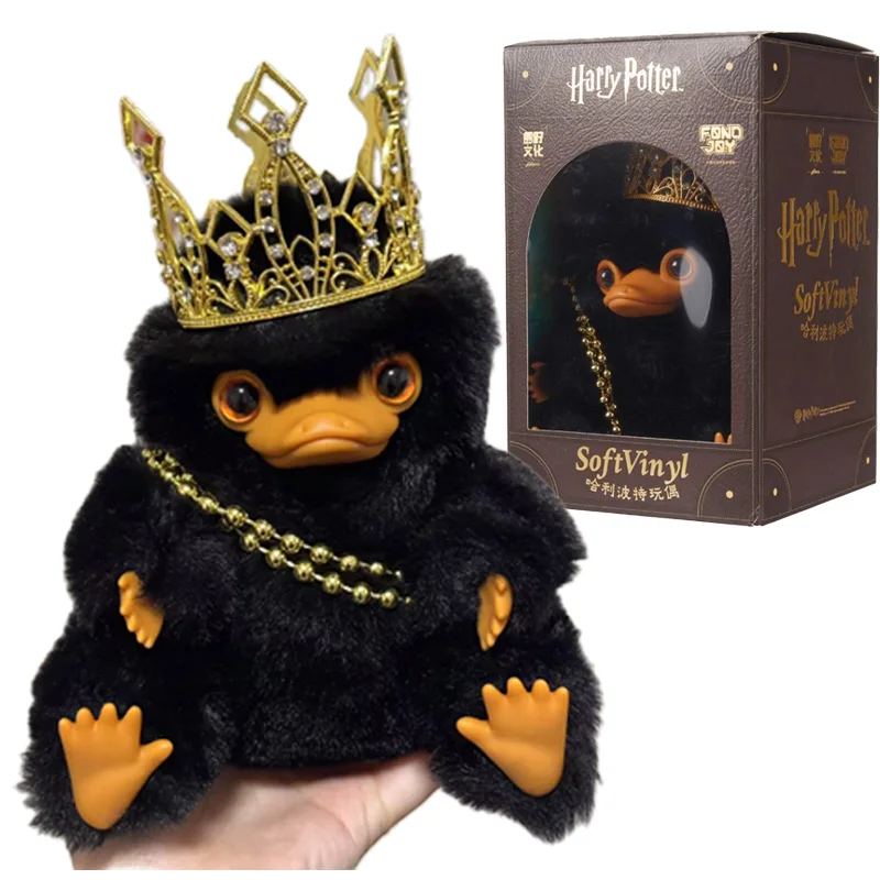 

Виниловый Niffler Гарри Поттера, нюхающие плюшевые игрушки, аниме-кукла, фантастические фигурки животных, модель, коллекция игрушек, украшения, подарки для детей