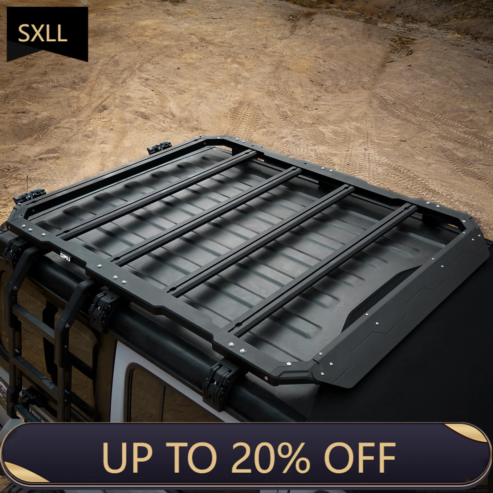 

SXLL Roof rack for cargo, with extended top rack bracket