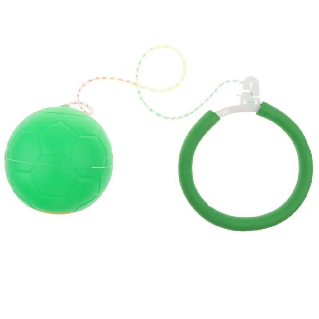6 Colors for Choice - Kids Fitness Ankle Skip Ball Hop The Rope Swinging Toy