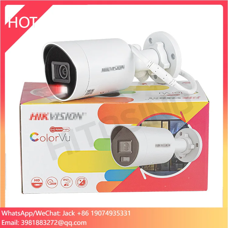 

HIK DS-2CD2087G2H-LIU 8 MP Smart Hybrid Light F1.0 Aperture Network Camera 8MP 4K PoE Full Color Bullet IP Camera