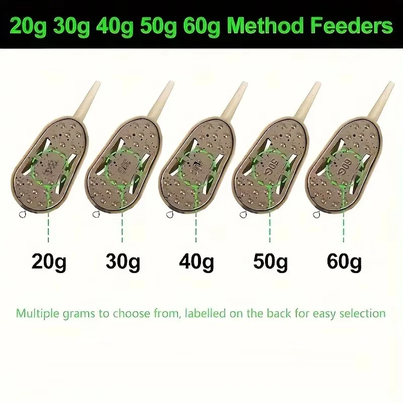 YOTO Kit comederos método inline para pesca de carpa