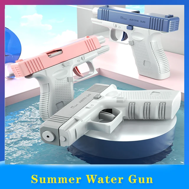 Letni pistolet na wodę nieelektryczny pistolet wysokociśnieniowy w pełni automatyczny strzelający pistolet na plażę dla dzieci chłopcy dziewczęta