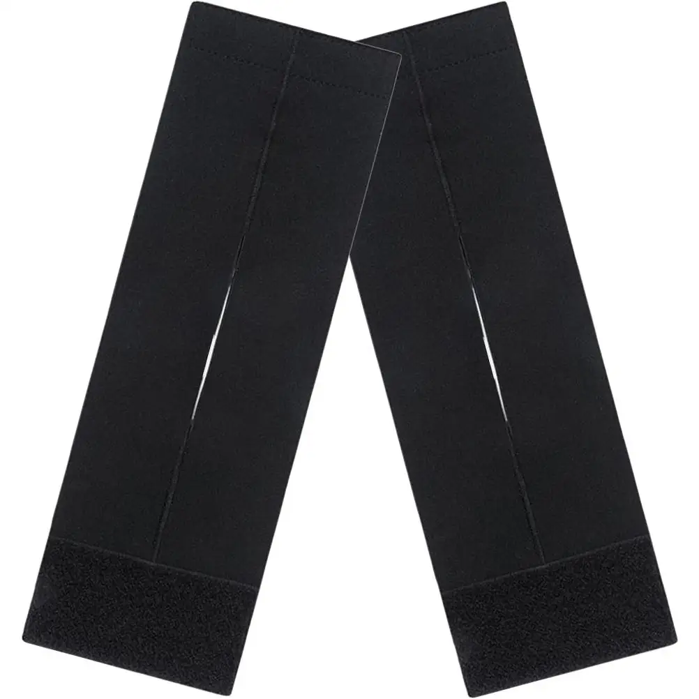

2Pcs Baseball Glove Strap Adjustable Elastic Wrapping Band Black Polyester Conditioner Gloves Protector With For Wrist