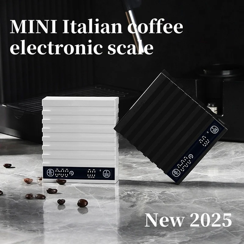 Balance à café de cuisine avec minuterie, numérique Rechargeable, 0.1g, haute précision, 3 Modes, goutte à goutte, expresso, cadeau Barista