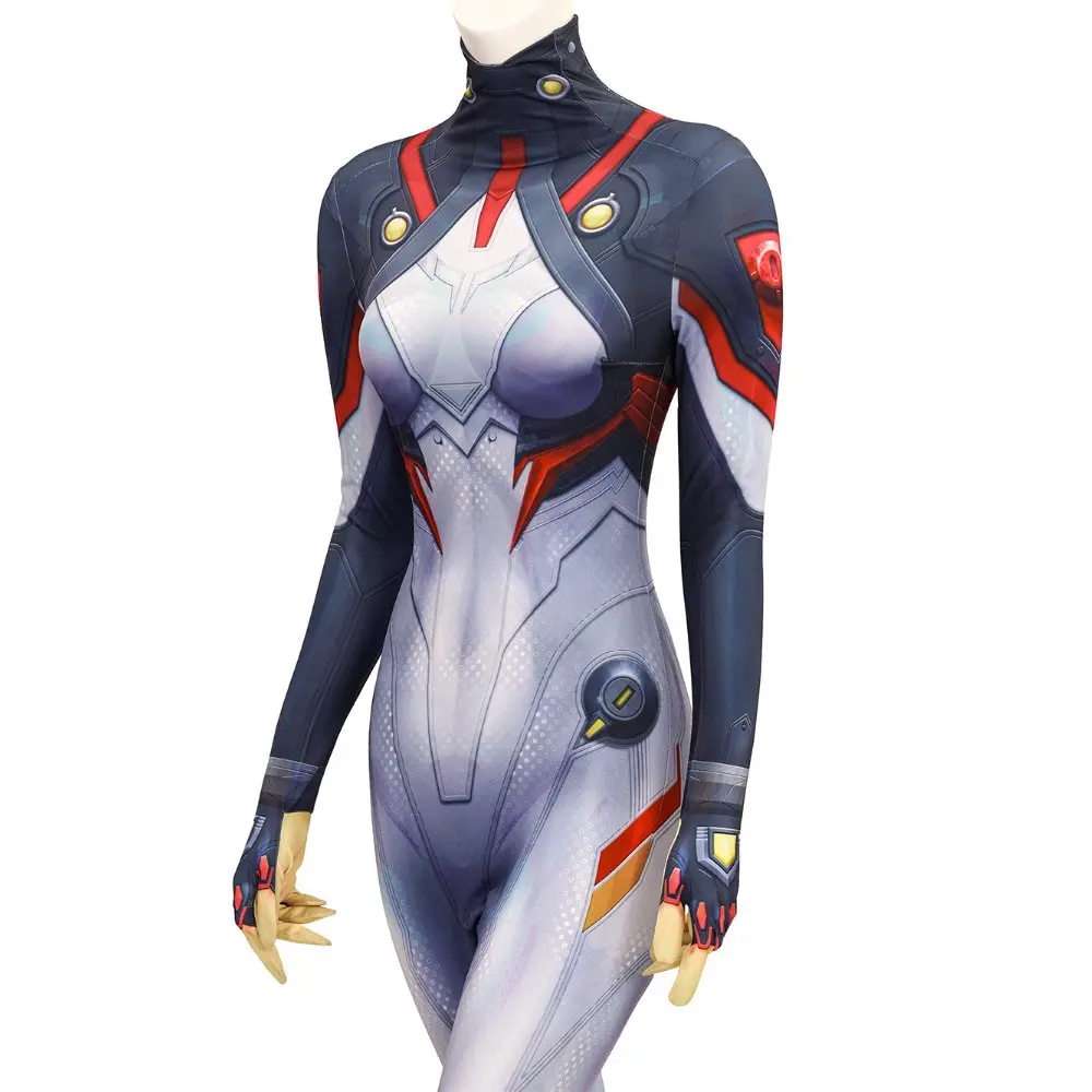 المنافسين بيني باركر خلاط تأثيري PS5 لعبة خارقة دنة Zentai ارتداءها وتتسابق بيني باركر هالوين زي الكبار #3