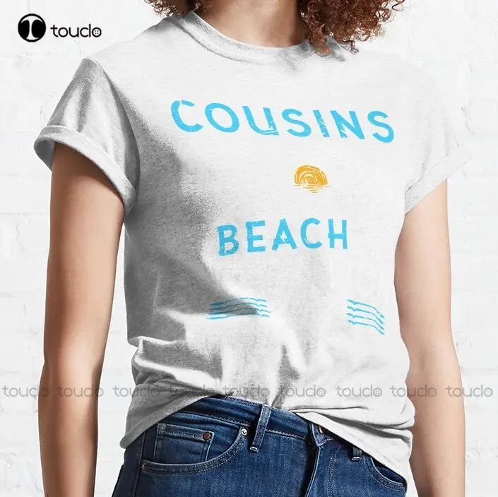 Cousins Beach Vacation Hawaii Mexico Florida Classic T-Shirt Xxxl T-Shirts For Men Xs-5Xl Custom Gift Oversized Graphic T Shirts