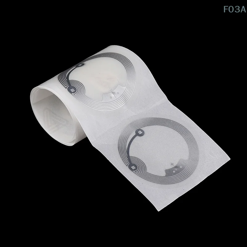 10PCS/Set Changeable Re-Writtable Round Dia 40mm Electronic Tag Sticker NFC Copy Clone Label