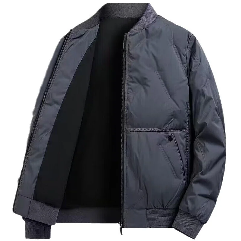 

Men's Fashion Windbreaker Parka Coat Autumn Winter Overcoat Windproof Casual Warm Hombre New Male Jacket Streetwear Outdoors