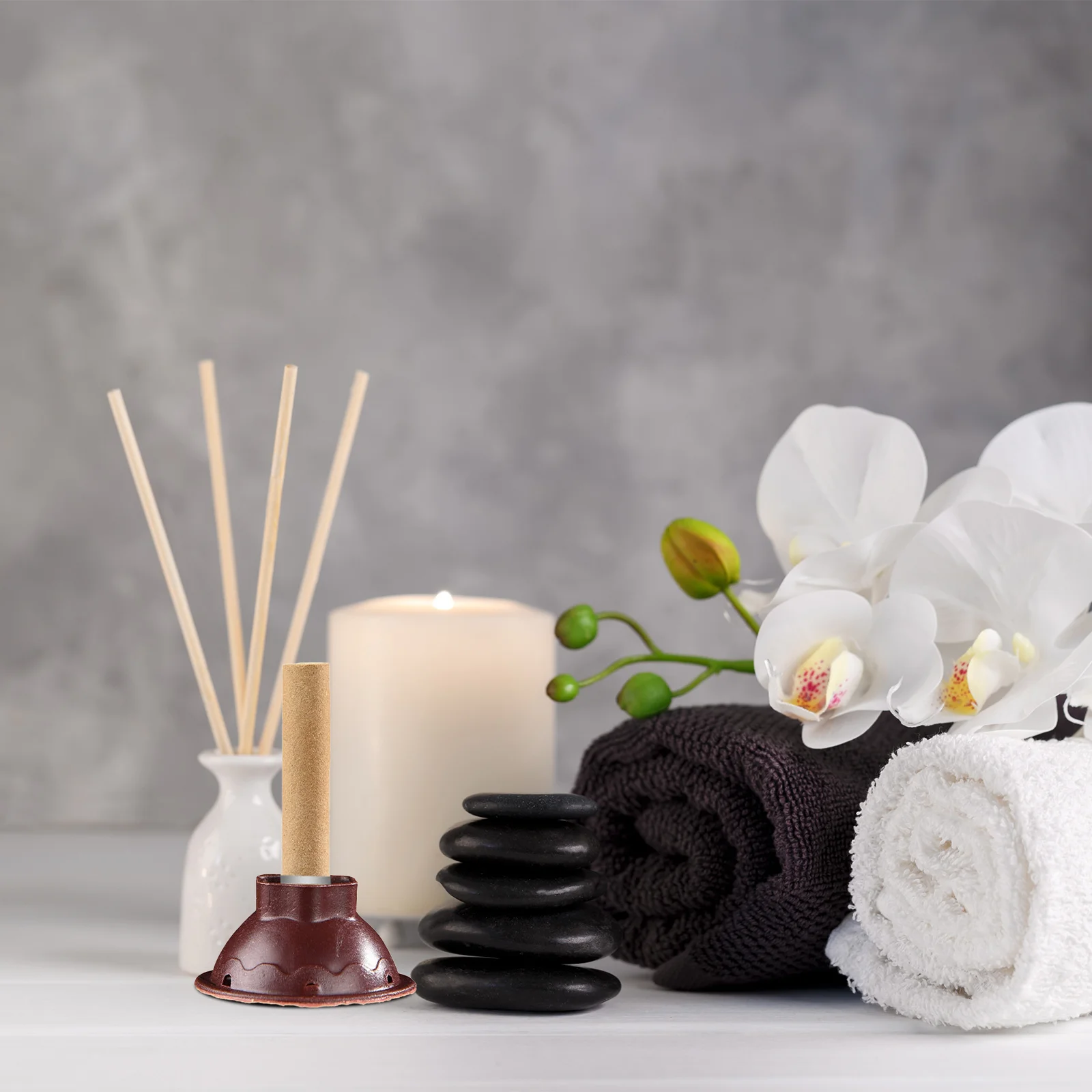 

60 шт. мокса-палочки для прижигания, бездымные, портативные, утолщенные, Artemisia Argyi, травяные терапевтические палочки, бытовой салон красоты