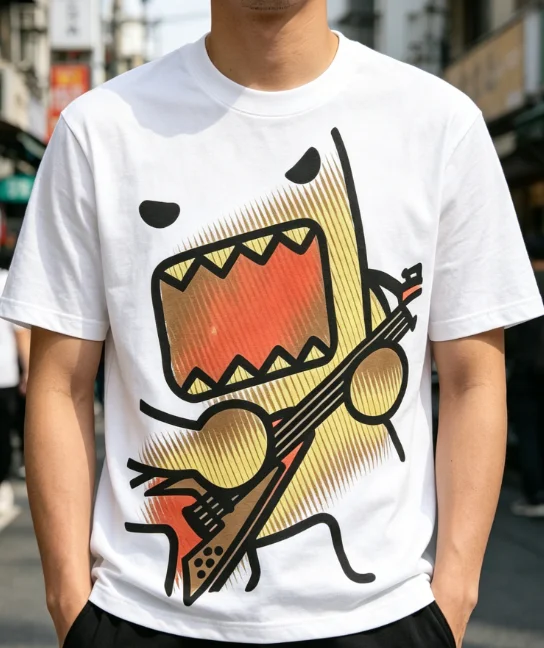 Retro Kawaii Oversized Summer Trend Funny T shirts Printed Versatile Couple Cotton Y2k Casual Loose Tops New Simple Tee