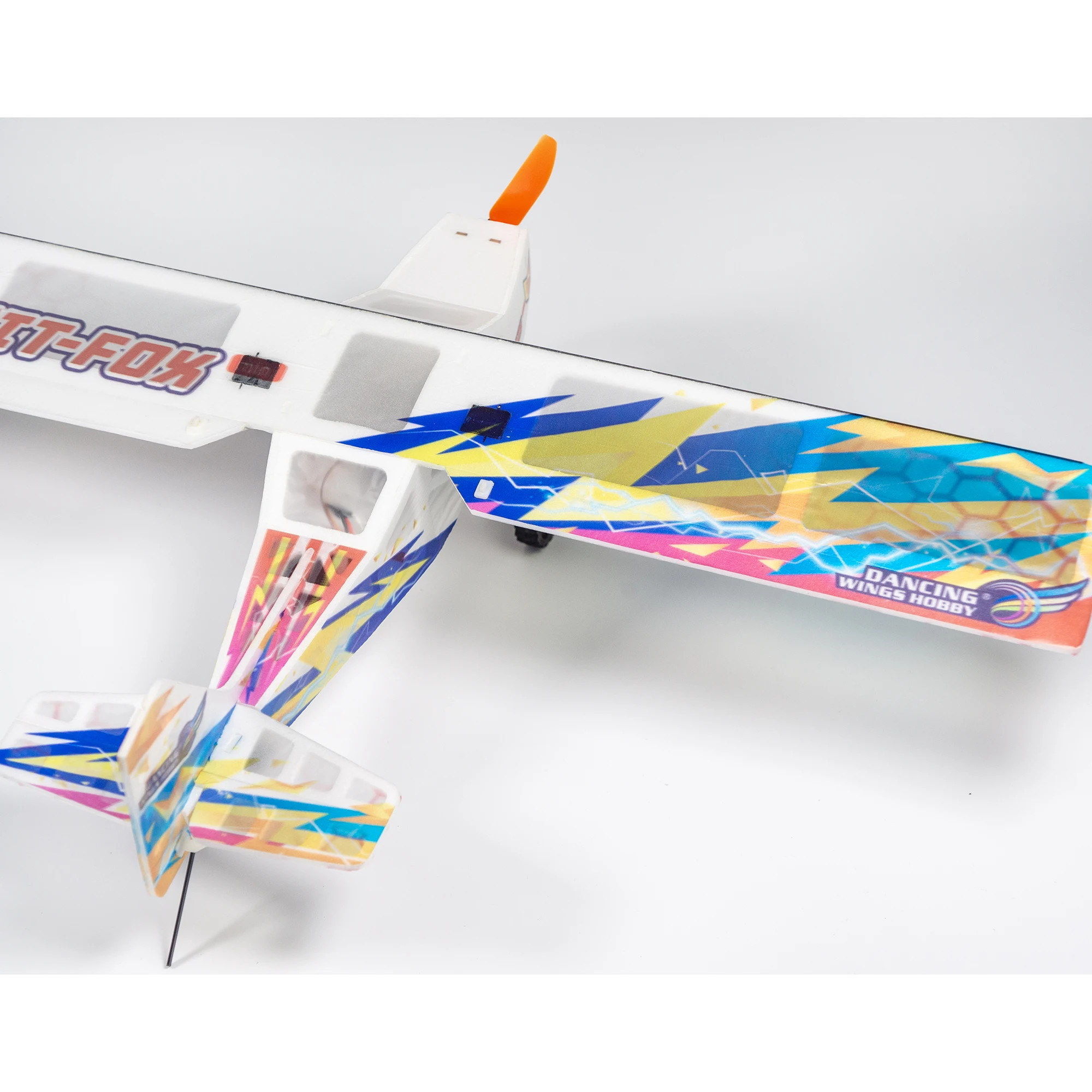 KIT-FOX V2025 RC-Flugzeug-Kit 570 mm, EPP-Schaum-DIY-Montagemodell – Hochleistungs-Miniflugzeug für Anfänger und Bastler – Detail 10