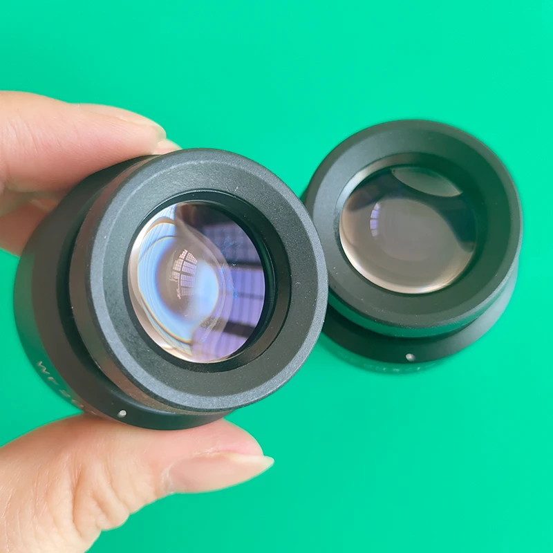 1PCS 2PCS Adjustable WF20X WF20X/12MM Wide Field Eyepiece For Binocular Trinocular Stereo Microscope 30MM Installation Interface