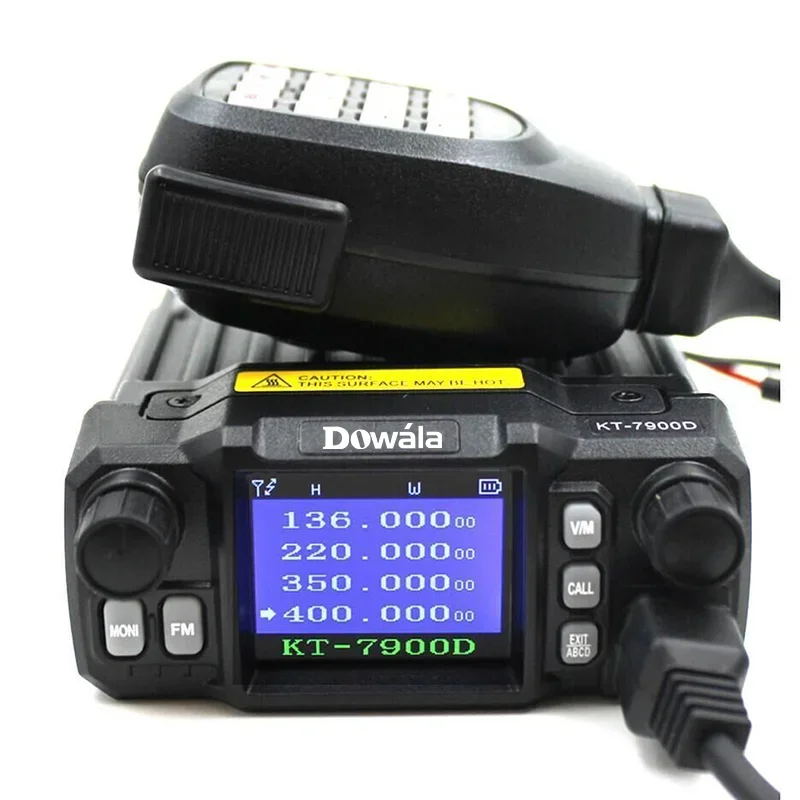 Radio seluler Quad-Band, 7900D Mini Radio mobil penerima Walkie Talkie stasiun Radio