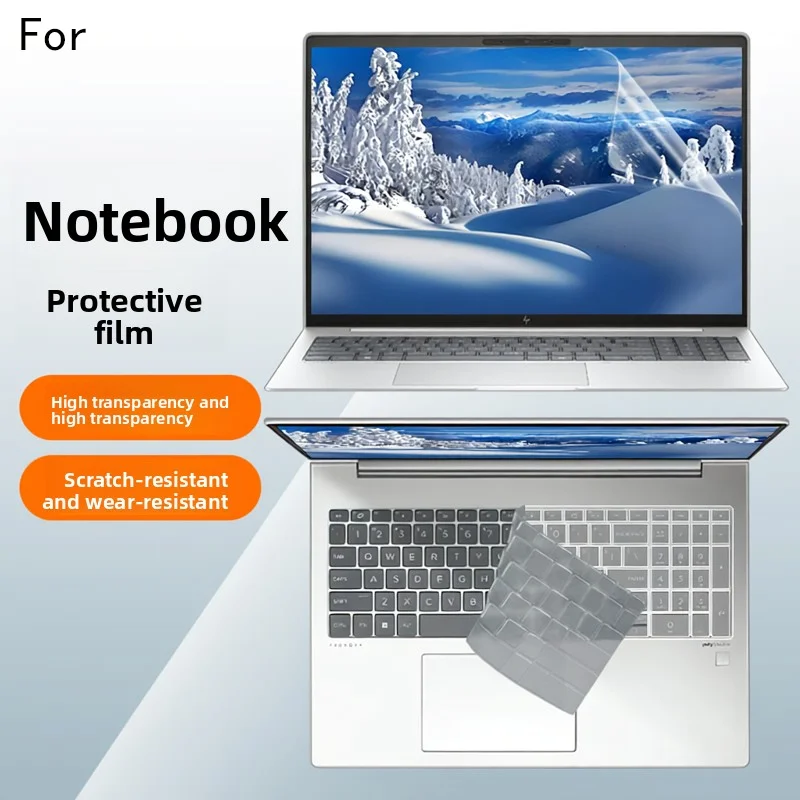 Anti-reflective and anti-blue protective film suitable for 16-inch HP ZBook 6/8 G1i/G2i/G2a 16 computer screen film keyboard