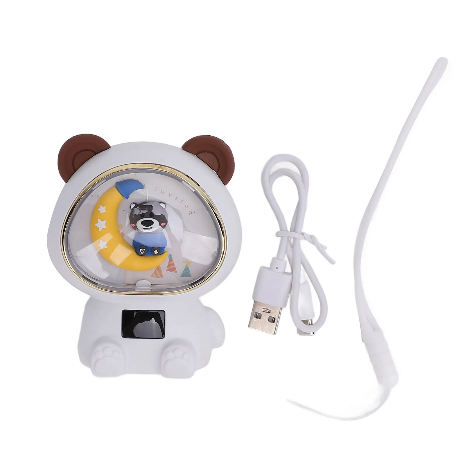 

2 in 1 Cartoon USB Hand Warmer Rechargeable Fast Heating 3 Modes Rechargeable Hand Heater for Camping Outdoor Bear