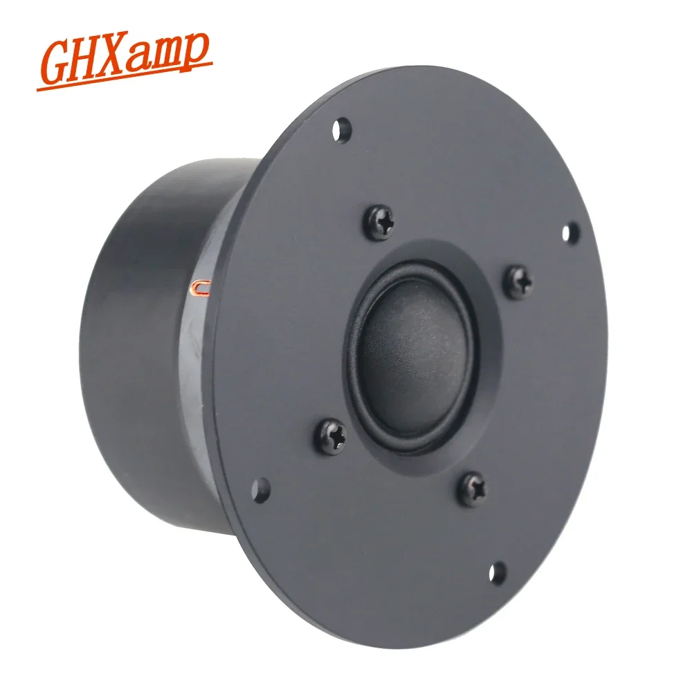 GHXAMP 4 Inch 4Ohm 25W Dome Tweeter Speaker Unit Silk Treble DIY Film Home Theater Audio Sound High Frequency HIFI 25Core 1PCS