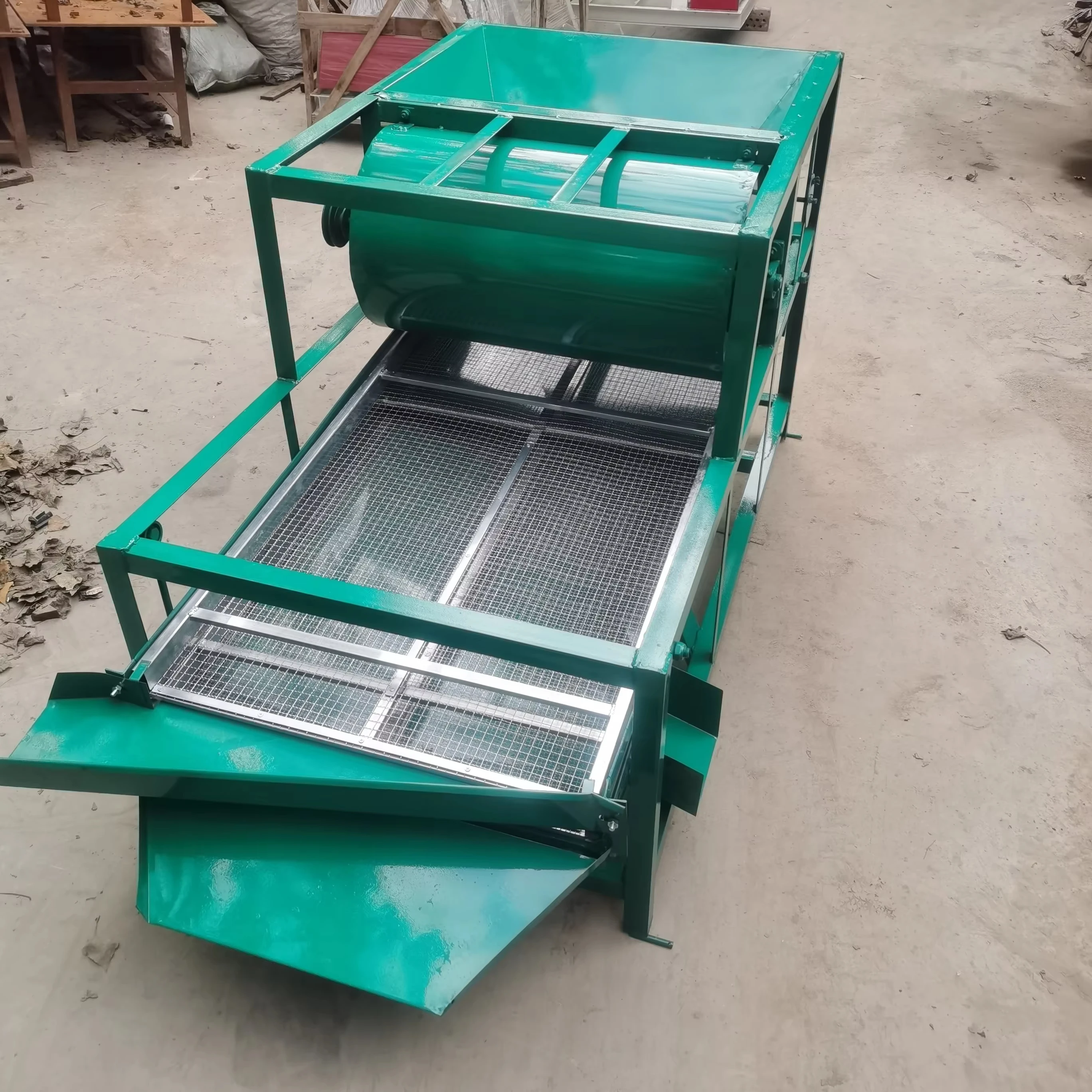 

Mutifunctional Corn Wheat Sesame Seed Grain Cleaning Machine Vibro Sieving Machine Seed Screening Machine