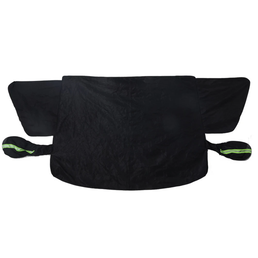 Magnetic Car Window Snow Cover Oxford Cloth Thicken Car Windshield Snow Cover Car Anti Freeze Snow Windshield Cover for Ice Snow