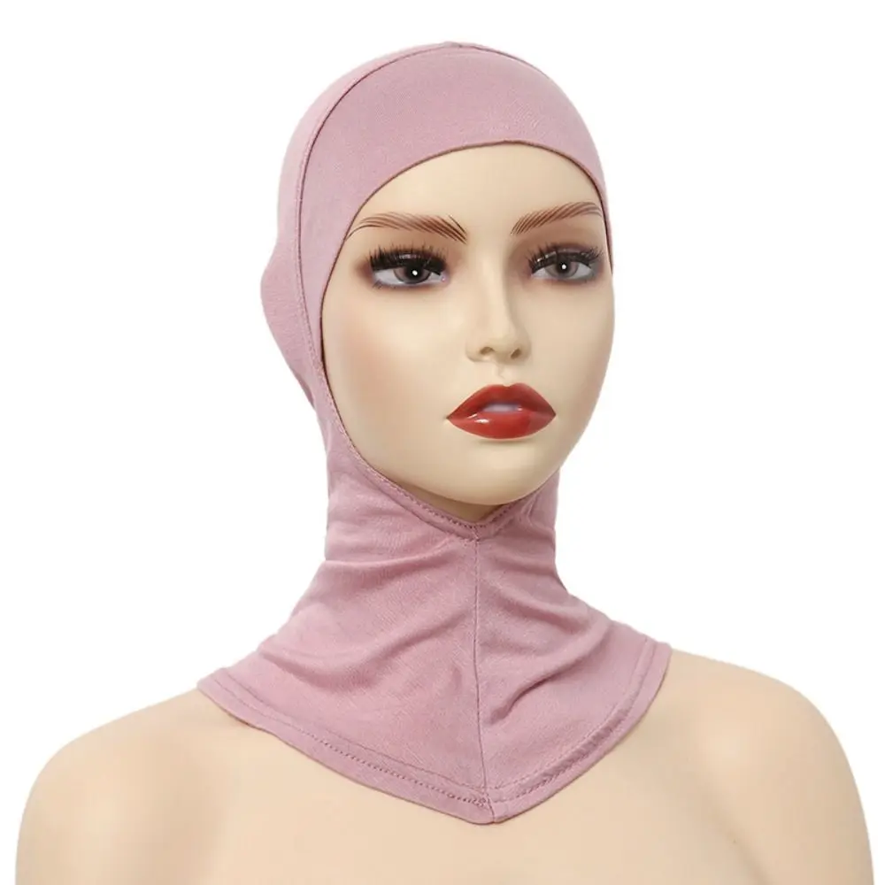 26 Colors Hijab Inners Caps Stretchable Classic Jersey Cotton Tube Cap Practical Cotton Scarf Turbans Travel