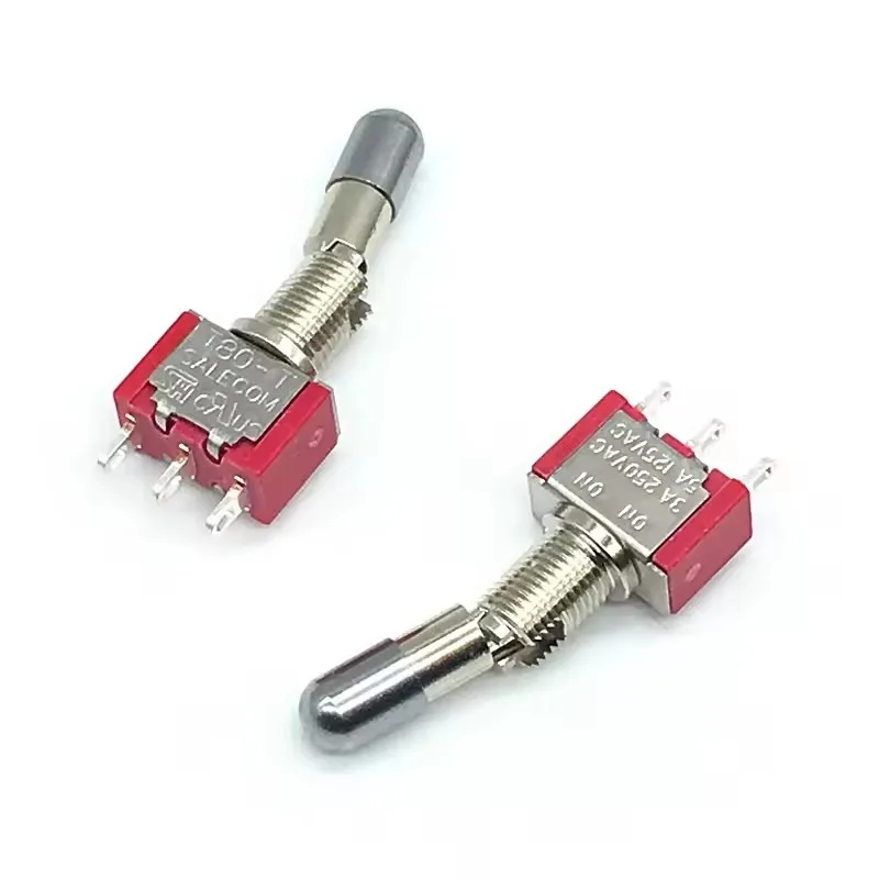 

T8013-LKBQ Locking Lever 3Pin 2Position ON-ON SPDT Mini Toggle Switch Self Locking