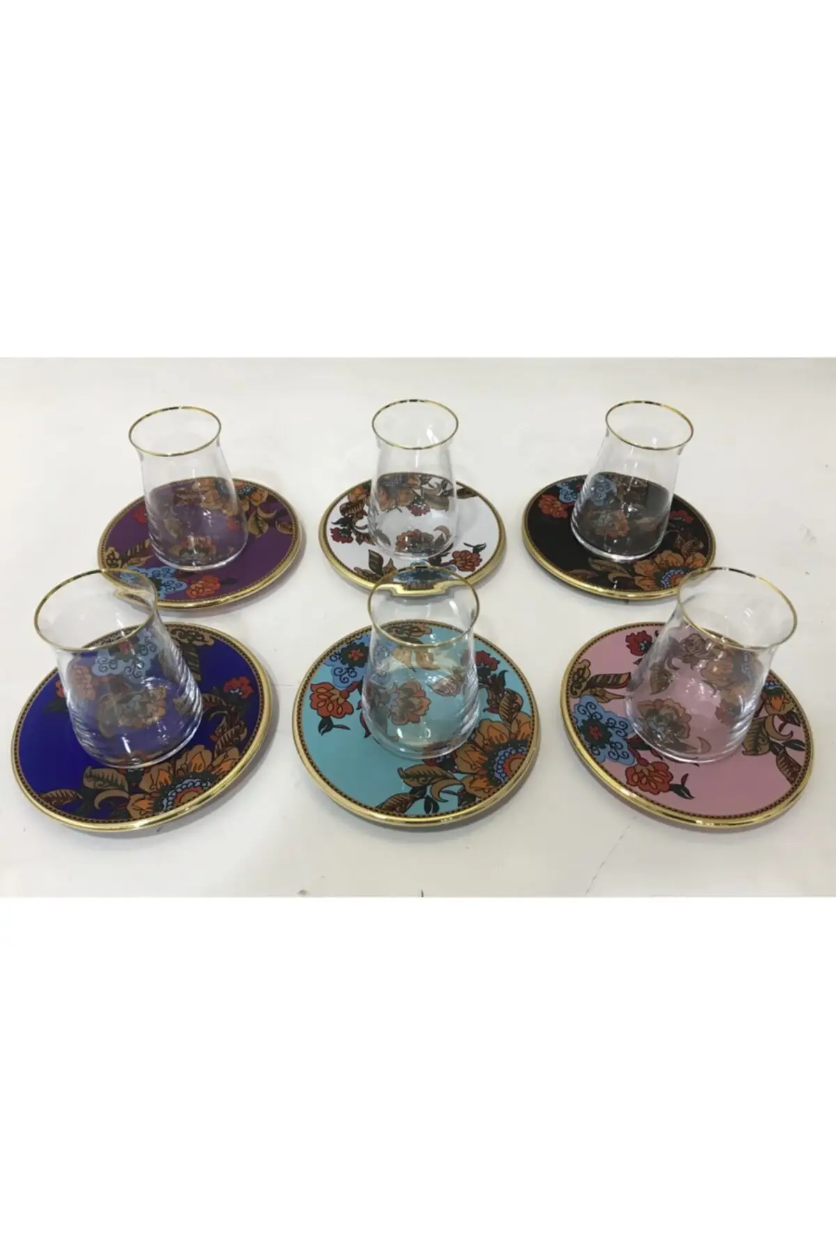 

Uras Tea Cup Pad English Tea Cup Glass Cup