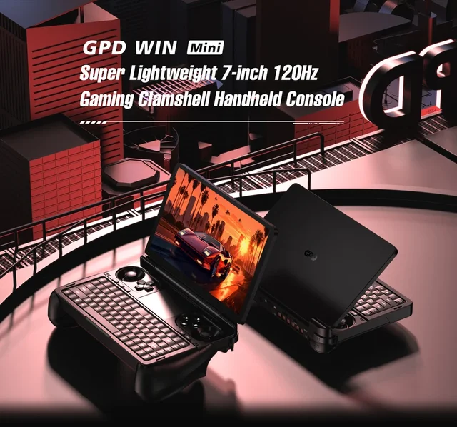 GPD WIN Mini AMD 7640U/7840U 16GB 32GB 64GB RAM 512GB 1TB 2TB SSD 