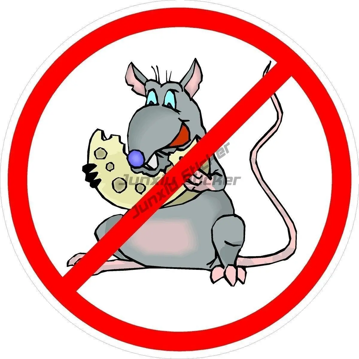 

NO RATS CHEESE HARD HAT HELMET LAPTOP TOOLBOX Car and Accessories Ornaments Jdm Decor Robot Gadgets