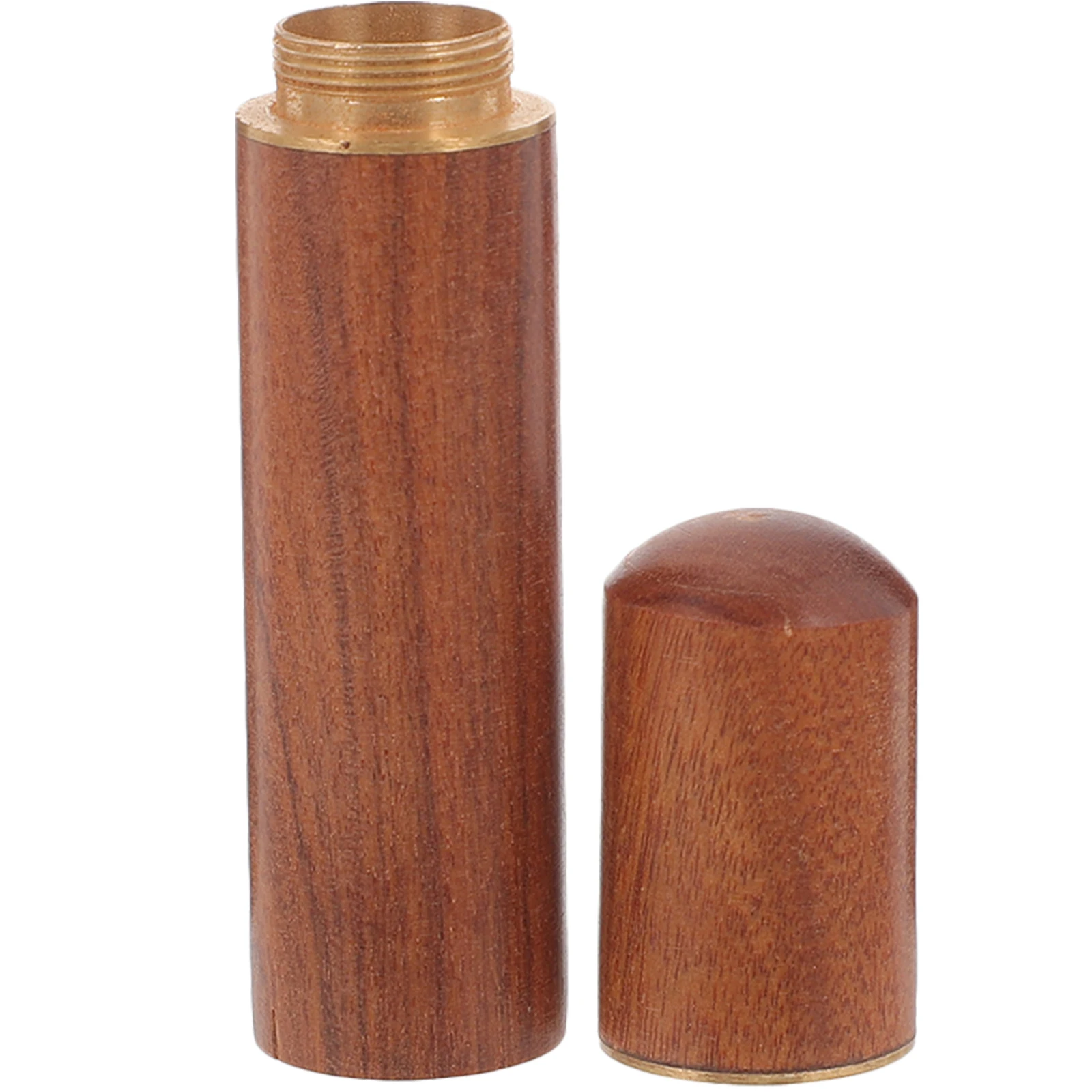 

Outdoor Storage Portable Match Container Match Container Rosewood Small Holder Camping Dry Matches Storage