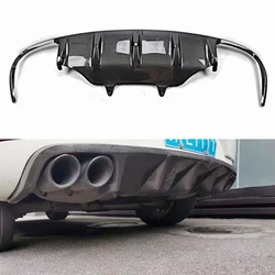 MACAN carbon fiber rear bumper Lip rear diffuse spoiler tail lip car body kit for Porsche MACAN 14-16 Car styling