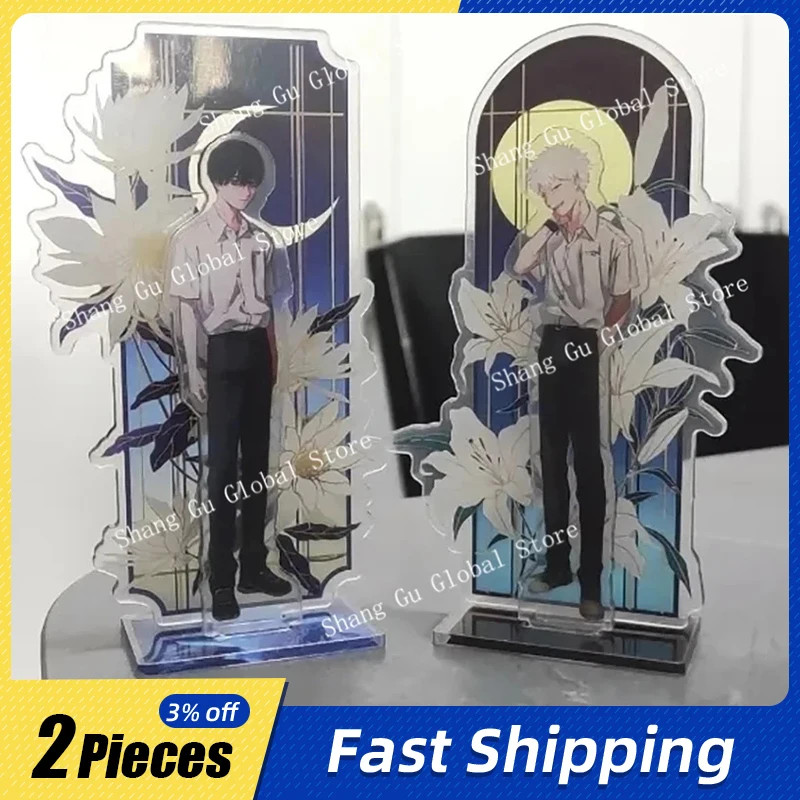 

10cm/3.93in The Summer Hikaru Died Acrylic Standing Plates Anime Peripherals Table Top Accessories Collectible Holiday Gift Toys