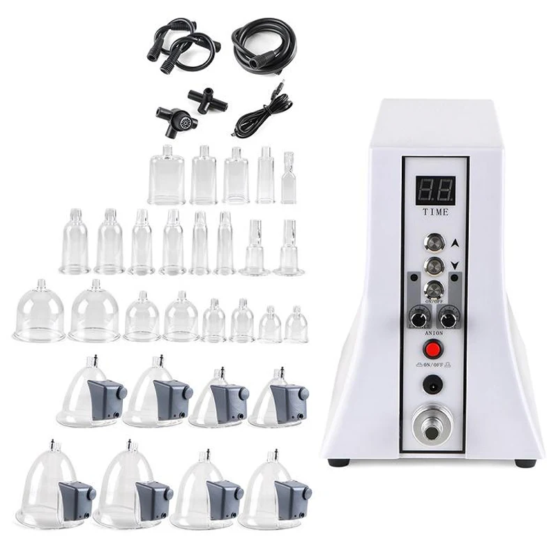 Vacuum Suction Butt Lifting ButtocksBreast Enlargement Pressotherapy Cavitation Suction Cups Pump Therapy Machine