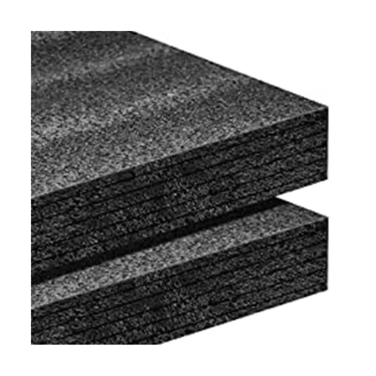 แผ่นโฟมโพลีเอทิลีน16X12X2Inch Busa lembaran โพลีเอทิลีนแผ่นโฟมหนาสำหรับงานฝีมือ