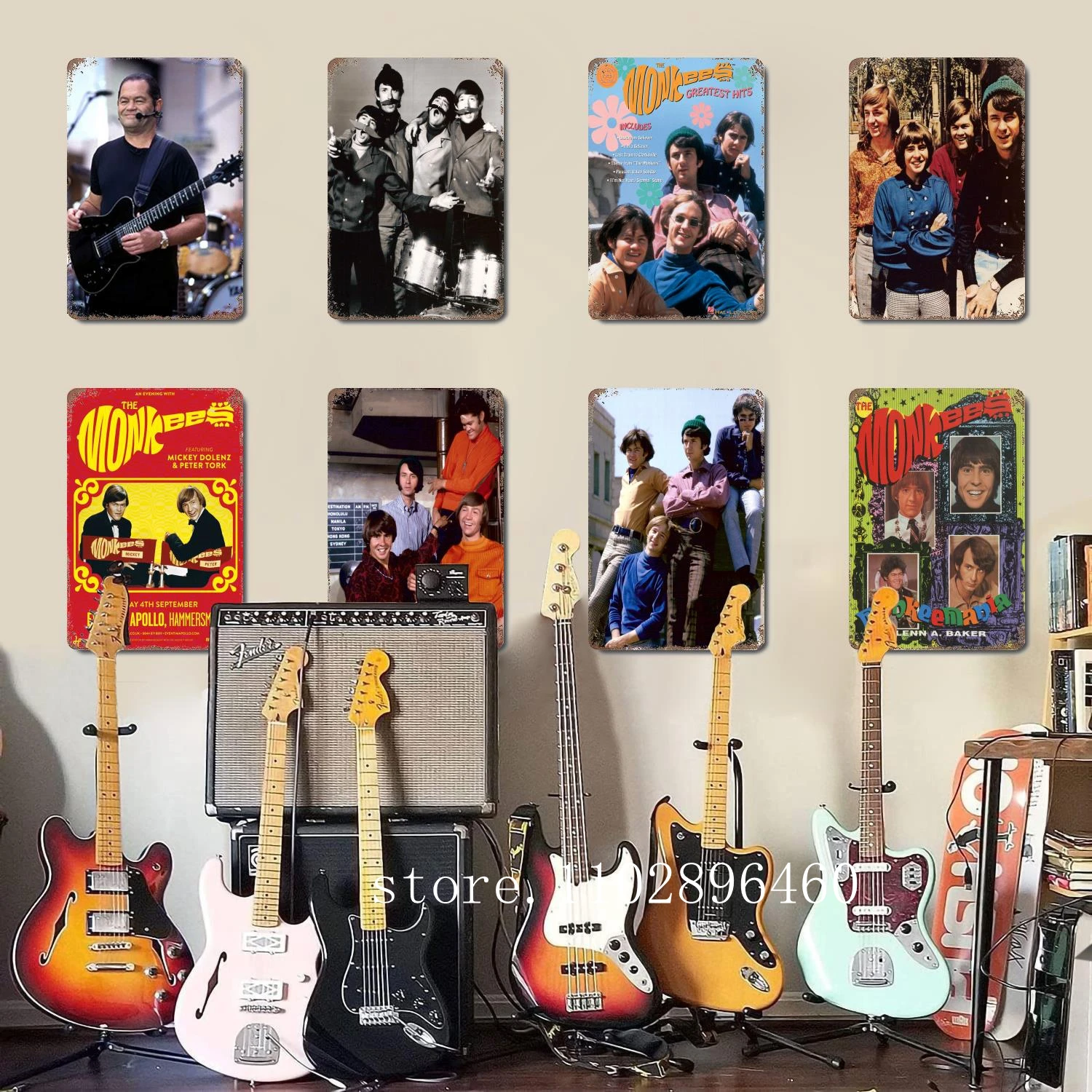 

Металлические таблички и знаки Monkees, металлические плакаты, украшение для бара, паба, клуба