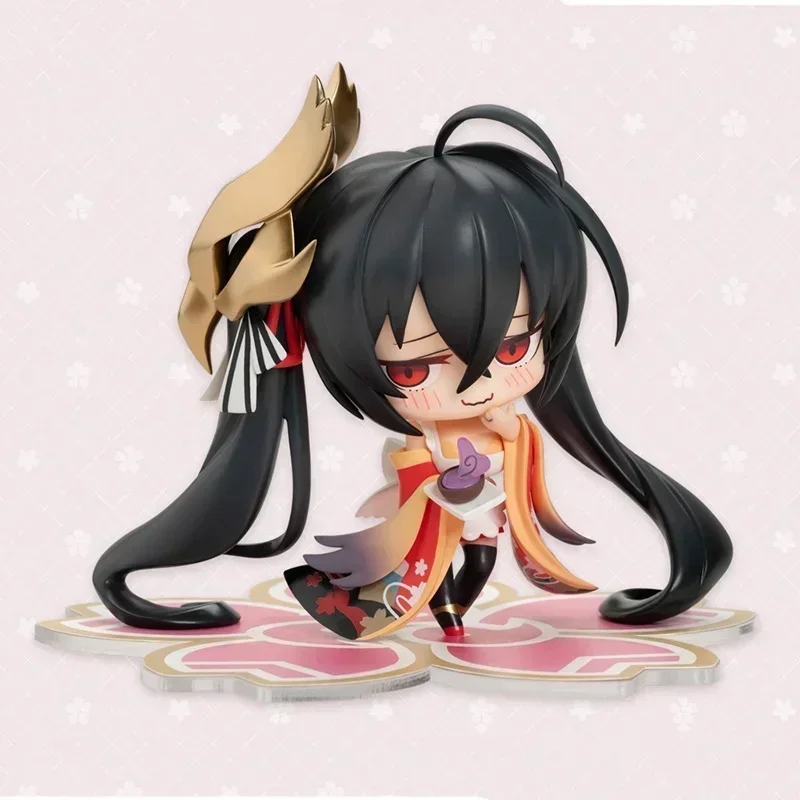 

Game Azur Lane Figure Action Figure Q Version Taihou Juus Time Series Statue Kawaii Clay Doll Collect Decor Model Adult Kid Gift