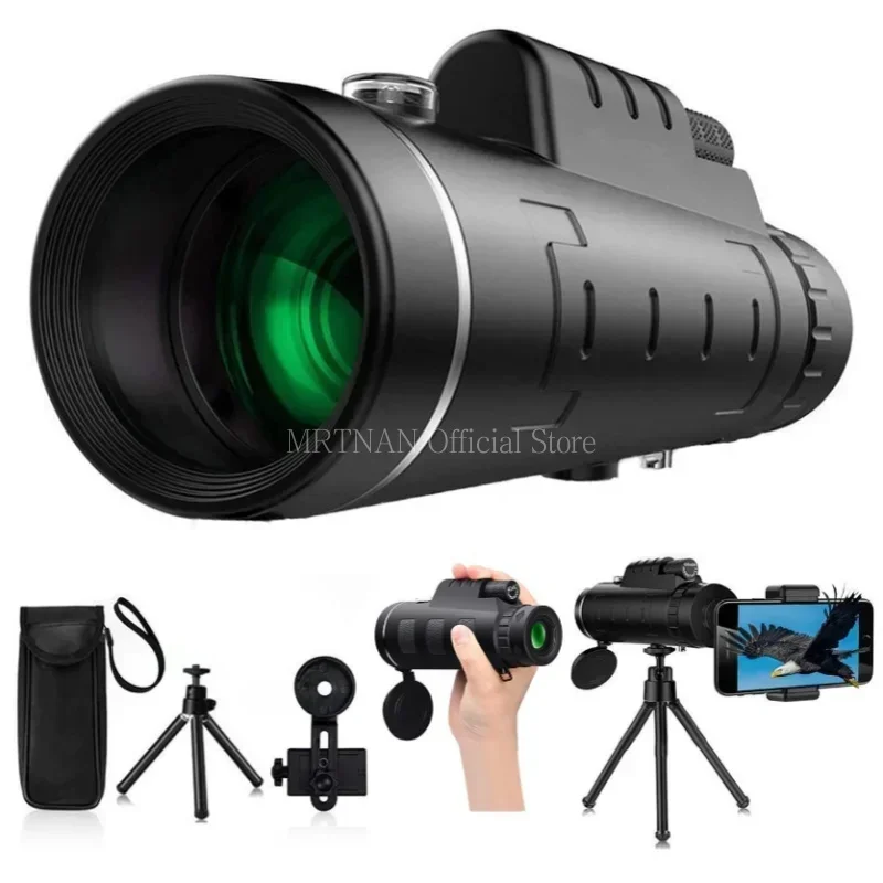 Binoculares con zoom HD para caza, camping y visión nocturna - imagen 5