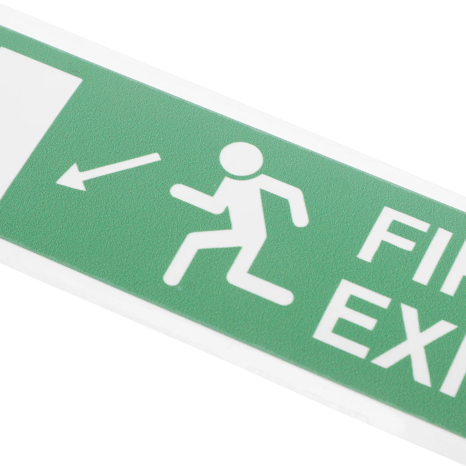 ملصق علامة خروج الحريق ذاتي اللصق لبناء المكاتب ودرج الممر وطريق الطوارئ وشارات تحذير السلامة للخروج #4