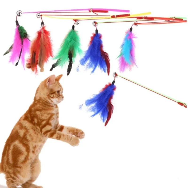 Practical Cat Toys Cost-effective Funny Plastic Toys for Pet Kitten Jumping