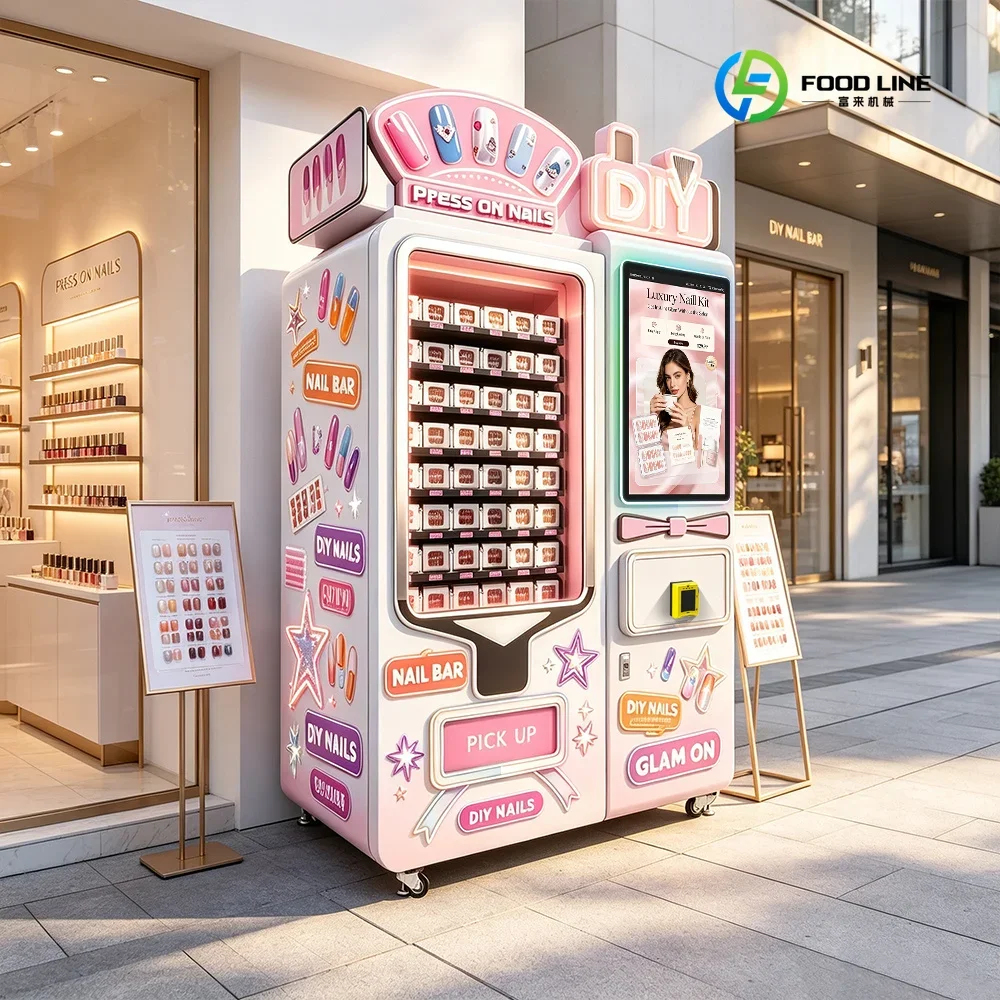 FL Cloud Management Nail Vending Machine Nail Art Vending Machine Nail Printing Vending Machine Custom
