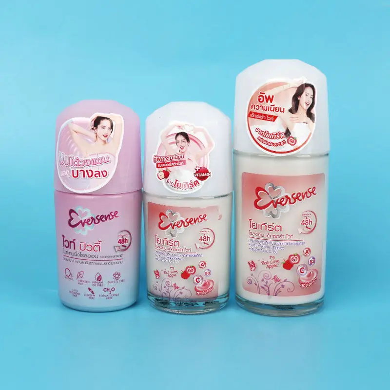 

Тайский дезодорант-ролик Eversense, нейтрализатор запаха и пота, нежный и портативный, для свежести подмышек