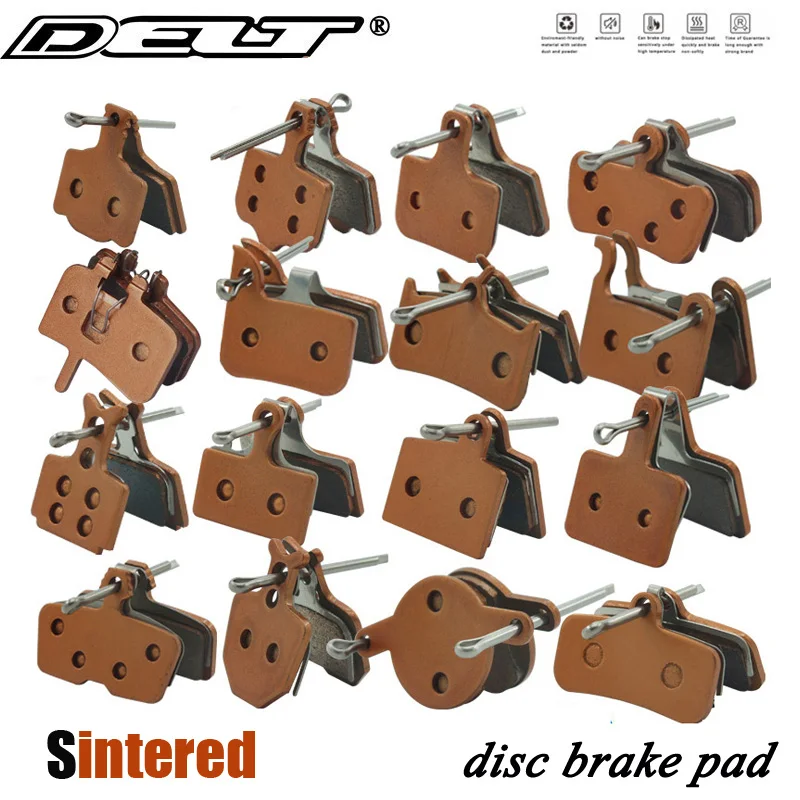 

DELT 10 Pair Sintered Bicycle Disc Brake Pads Hydraulic For SRAM AVID SHIMANO FORMULA MAGURA HAYES Hope Part