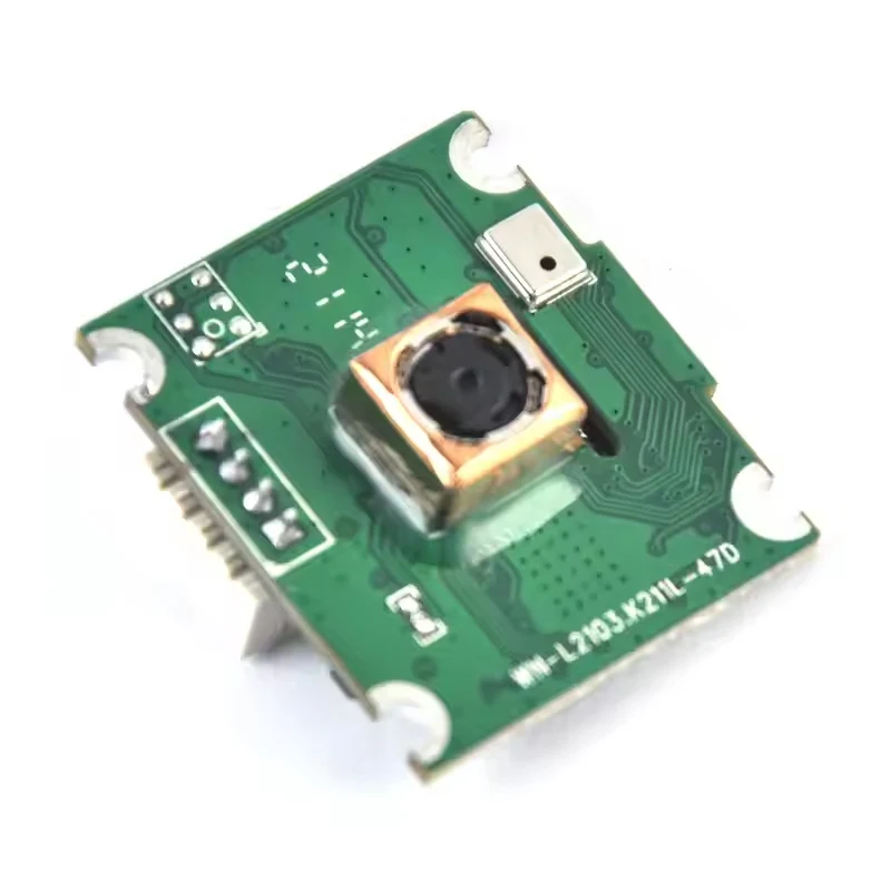 Módulo de cámara USB 2952x1944 5MP HD OV5647, enfoque automático de 65 grados con micrófono Digital, unidad gratuita para visión artificial